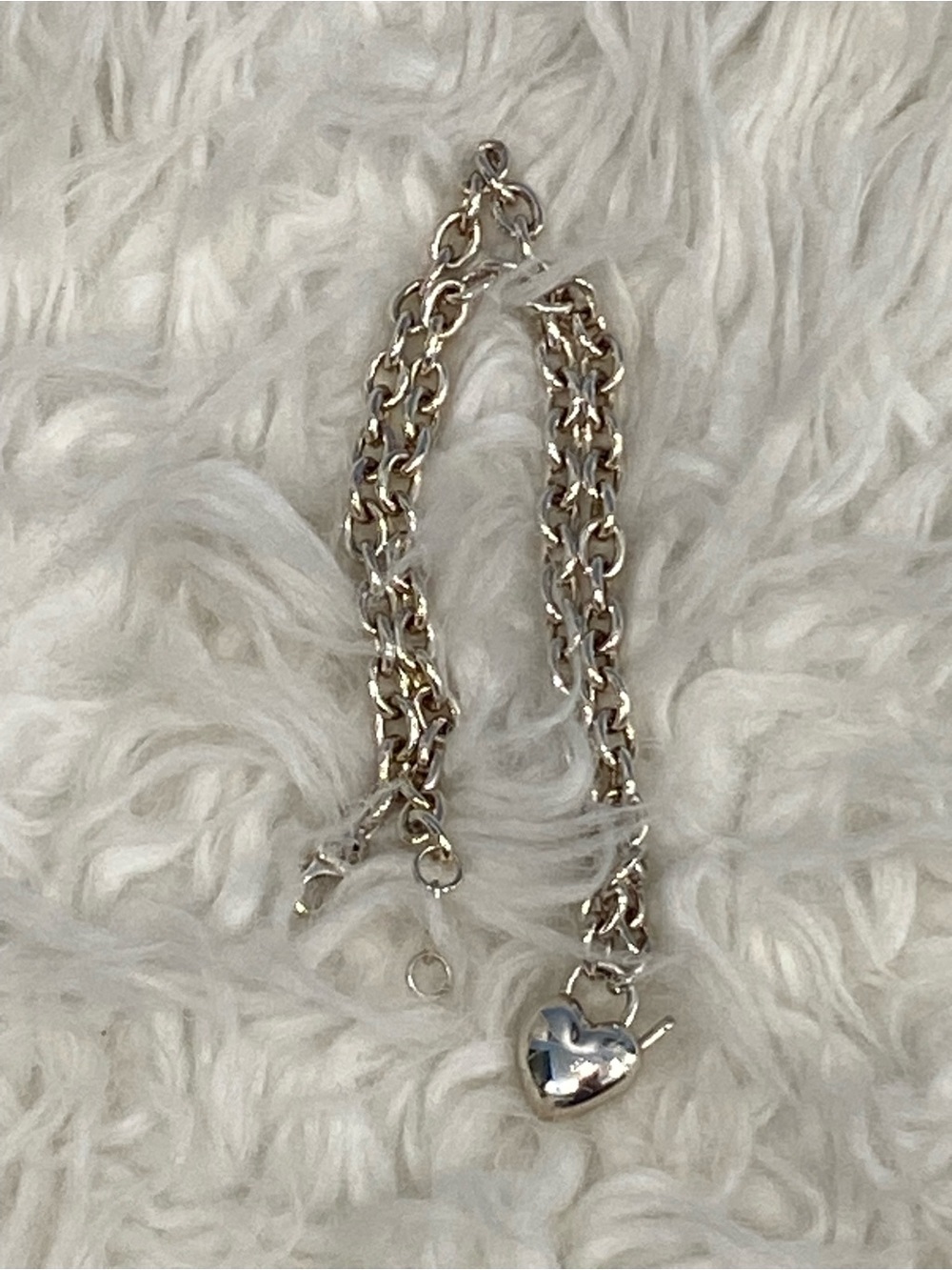 Juicy Couture 925 Sterling Silver Heart Necklace - Picture 8 of 8